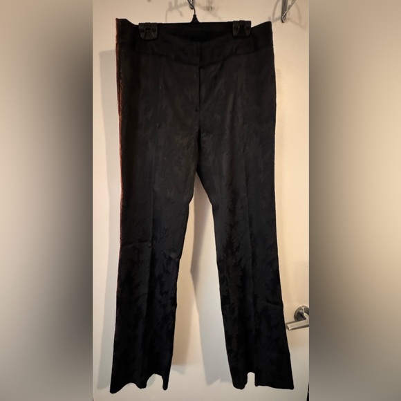 Sisley Pant Suit with floral embroidered detailing on fabric European size 42/46 - Picture 8 of 9